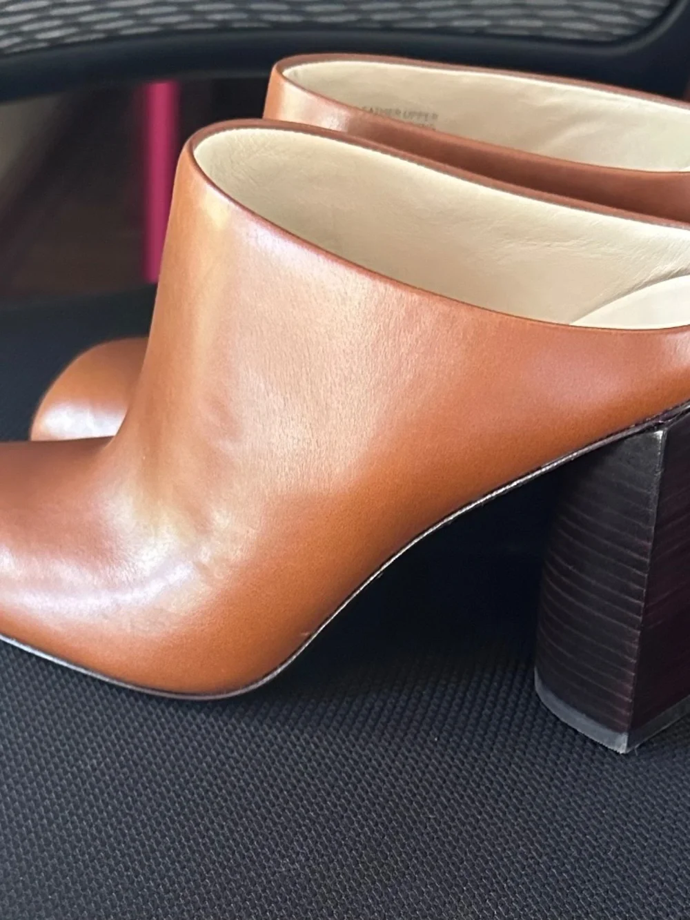 Tory Burch Women's Brown and Tan Mules